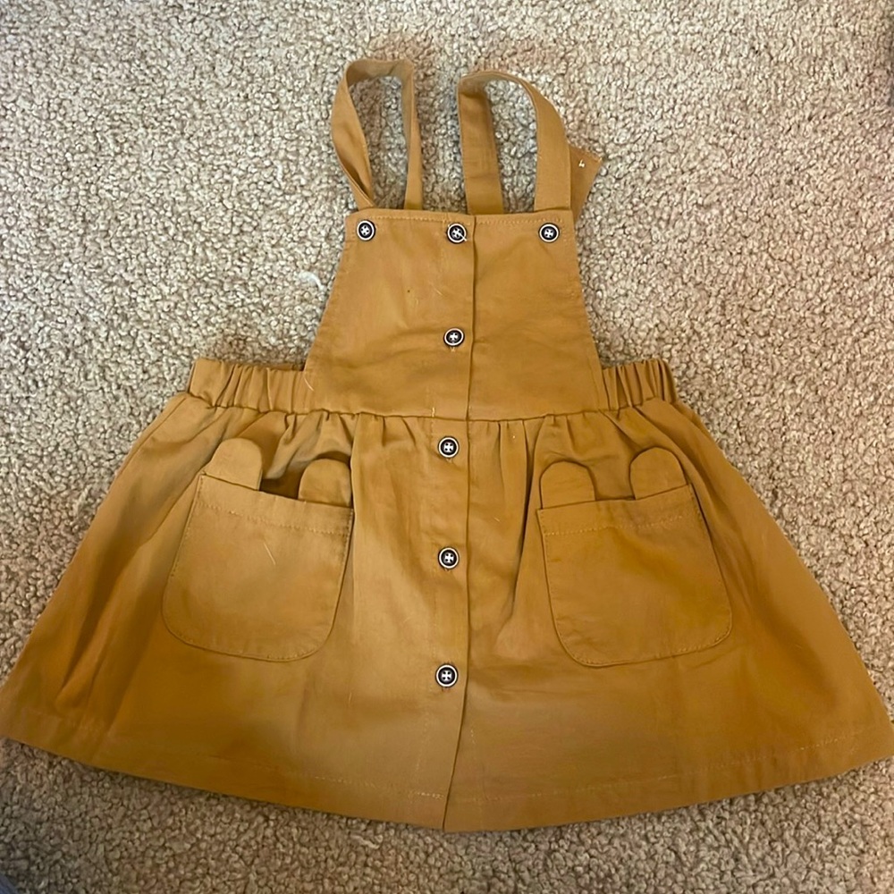 Brown Toddler girl dress